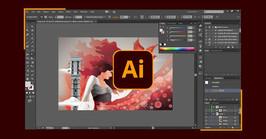 preston learning graphic designing